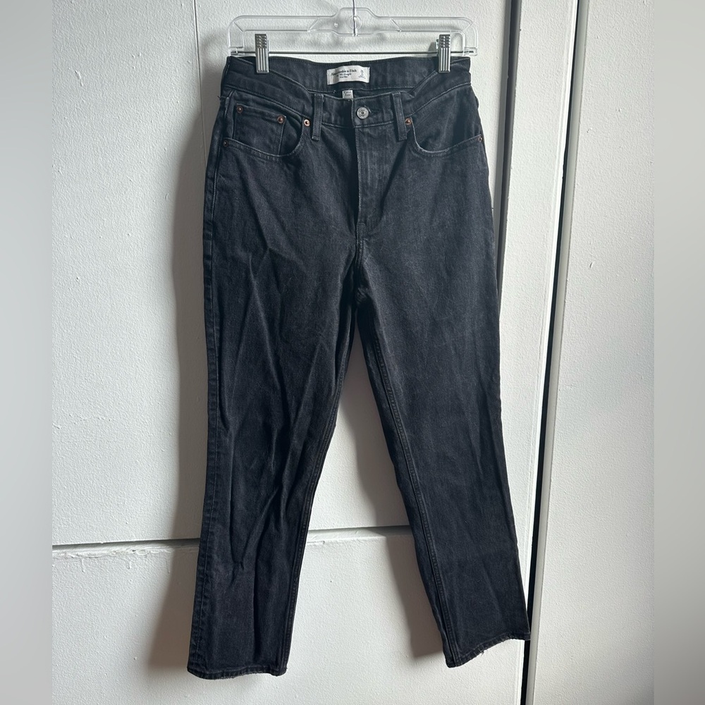 Abercrombie Curve Love Black Jean